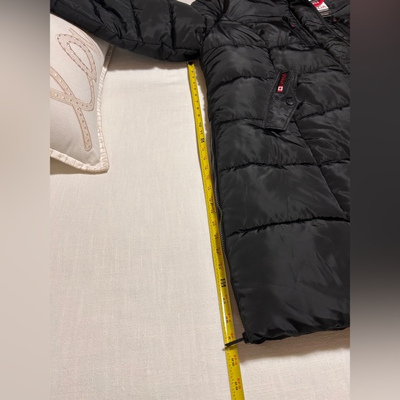 Canada Weather Gear Black Long Puffer Coat woman’s 2XL - Picture 16 of 16